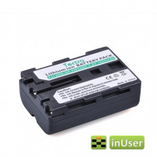 Акумулятор NP-FM500 Tecra 1800 mAh для Sony Alpha A58 / Sony A65 / Sony A77 / Sony A99 / Sony A100 / Sony A200 / Sony A350 / Sony A580 / Sony A900