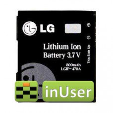 Акумулятор ENERGY LG LGIP-470A, LGIP-470R: AX565, AX830, CF750, GD330, GD550, KE970, KF350, KF600, KF750, KF755, KG70, KU970, LX570, U970, UX830