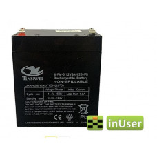 Акумулятор 12V / 5A (90*68*100mm) Універсальний Original PRC