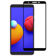 Защитное стекло 9D для Samsung A013 Galaxy A01 Core / M013 Galaxy M01 Core (black)