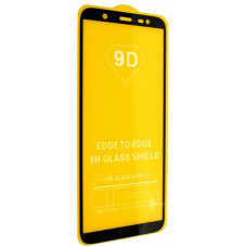 Защитное стекло 9D для Samsung J810 Galaxy J8 (black)