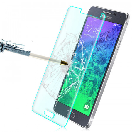 Защитное стекло Tempered Glass для Samsung G850 Galaxy Alpha