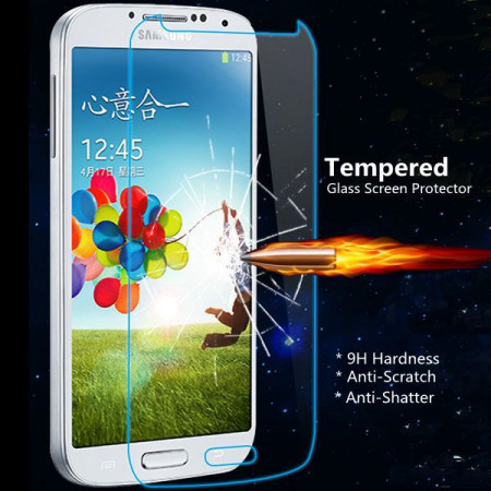 Защитное стекло Tempered Glass для Samsung i9500 / i9505 Galaxy S4