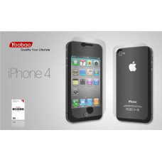 Комплект защитных плёнок Yoobao для iPhone 4/4S (матовая)