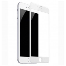 Защитное стекло 5D для iPhone 6 Plus / 6S Plus / 7 Plus / 8 Plus (белый)