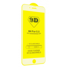Защитное стекло 9D для iPhone 6 Plus / 6S Plus / 7 Plus / 8 Plus (white)