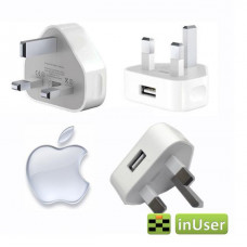 Сетевое зарядное устройство Apple A1399 MB706b a USB Power Adapter для Iphone / Ipad - White