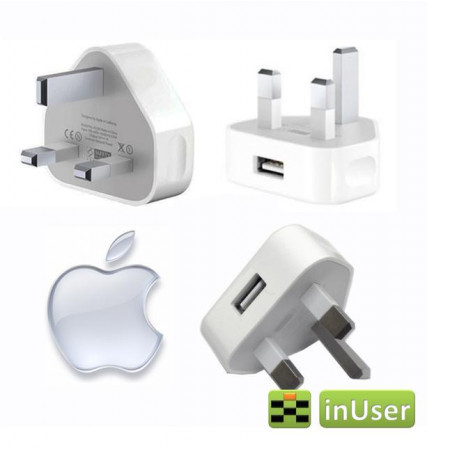 Сетевое зарядное устройство Apple A1399 MB706b a USB Power Adapter для Iphone / Ipad - White