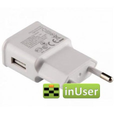Сетевое зарядное устройство СЗУ 1 Usb 5V 1A