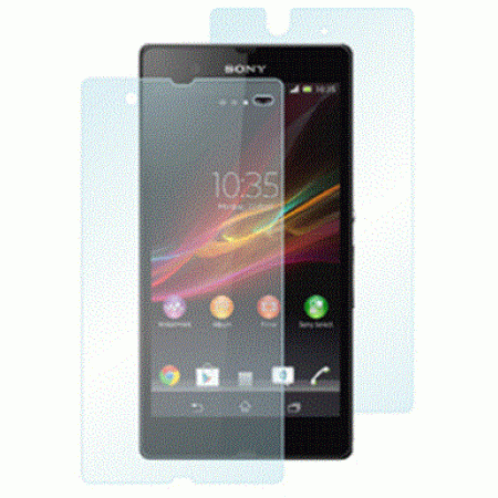 Защитная пленка inKea (celebrity) Screen protector для Sony L36h Xperia Z 2in1 (clear)