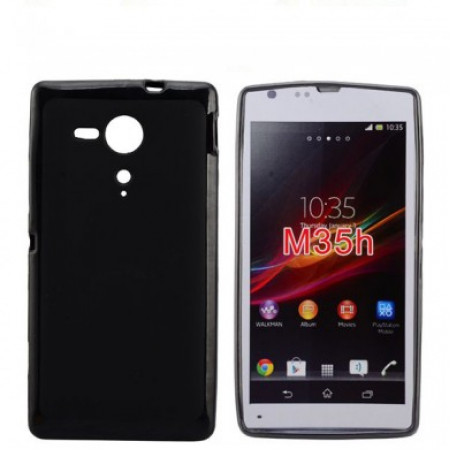 Чехол-накладка TPU cover case for Sony Xperia SP M35 (black)