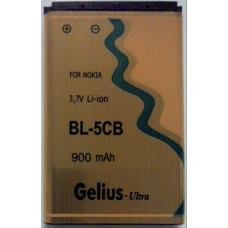 Акумулятор Gelius BL-5CB для Nokia 105, 109, 111, 113 (900 mAh)