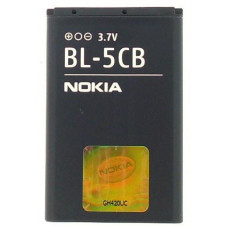 Акумулятор Nokia BL-5CB для 105, 109, 111, 113, 1112, 1200, 1110, 1110i, 1208, 1209, 1650, 1680C, N-Gage 2600, 3120, 6630, N70, N71, N72, N91, X2-01, 110 (2019), TA-1192, TA-1010 