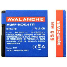 Акумулятор Avalanche BL-4B для Nokia 2630, 2660, 2760, 5000 classic, 6111, 7070 prism, 7370, 7373, 7500 prism, N76 (650 mAh)