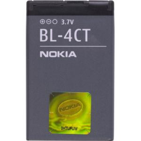 Акумулятор Nokia BL-4CT для 2720 Fold, 5310 xpress music, 6600 Fold, 6700 Slide, 7210 Supernova, 7230, 7310 Supernova, X3-00 (original)