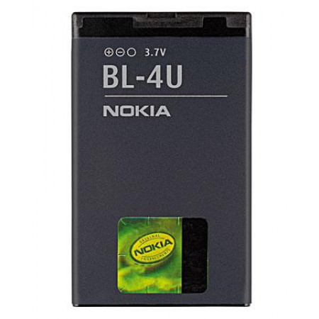 Акумулятор Nokia BL-4U для 3120 Classic, 500, 5250, 5330, 5330, 5530, 5730, 600, 6212 Classic, 6216 Classic, 6600 Slide, 8800 Arte, Asha 206/210/300/301/305/306/308/309/311, C5-03, C5-05, C5-06, C6-03, E66, E75 (Original PRC)