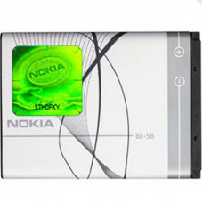 Акумулятор Nokia BL-5B / BL-5V для 2626, 3220, 3230, 5070, 5140, 5200, 5300, 5320 XpressMusic, 5500 Sport, 6020, 6021, 6060, 6061, 6062, 6070, 6080, 6120 Classic, 6121 Classic, 6124 Classic, 7260, 7360, N80, N90 (Original PRC)