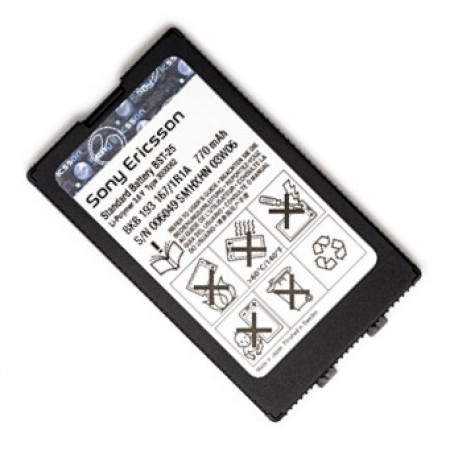 Акумулятор Sony Ericsson BST-25 для T610i, T620i, T628i, T630i