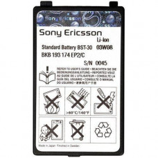 Акумулятор Sony Ericsson BST-35, BST-30 для F200i, F500i, J200i, J210i, K300i, K500i, K506i, K508i, K700i, T220i, T226i, T230i, T290i, Z200i, Z500i