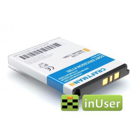 Акумулятор BST-37 CRAFTMANN для Sony Ericsson K750, D750i, J100i, J110i, J120i, J220i, J230i, K200i, K220i, K600i, K610i, K750i, S600i, V600i, V630i, W350i, W550i, W600i, W700i, W710i, W800i, W810i, Z300i, Z710i