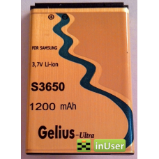 Акумулятор Gelius AB463651BE, AB463651BU, AB463651BC для Samsung S3650, L700, S5610 ... (1200 mAh)