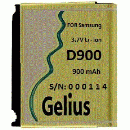 Акумулятор Gelius AB503442CE для Samsung D900, E480, E490, E780