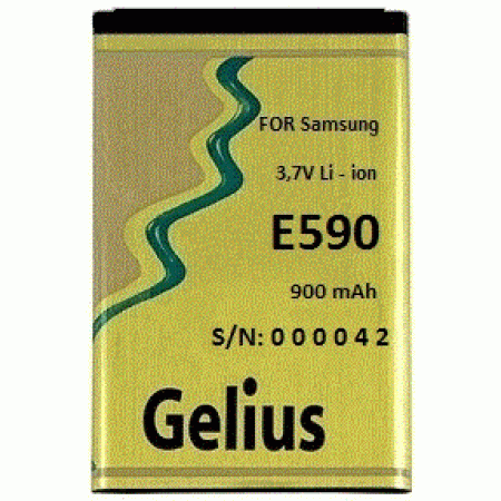 Акумулятор Gelius AB403450BC для Samsung E590, E598, E2510, M3510, S5510, E2550, S3550, S5050, E790, S720i