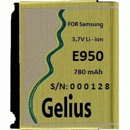 Акумулятор Gelius AB653039CE для Samsung E950, L170, U800, U900, S3310, S3500, M7610, S7330, L770, L810, L811, Z240