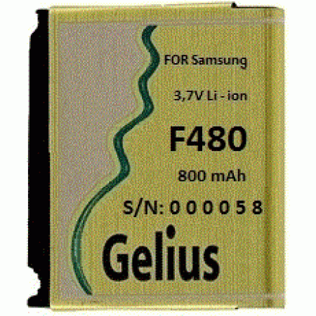 Акумулятор Gelius AB553446CU, AB553446CE, AB553446CU для Samsung F480, F488, i620, W509, W569