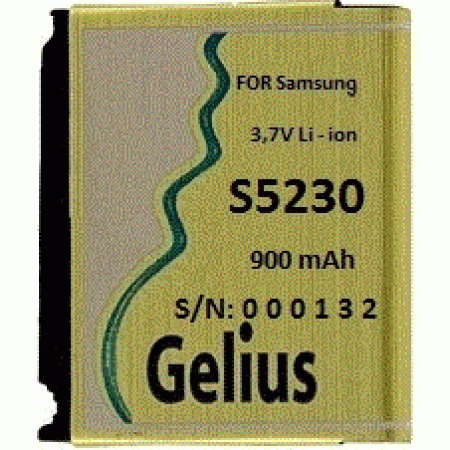 Акумулятор Gelius AB603443CE для Samsung S5230, S5233, B5210, G800, M8910, S7520, L870, A877, i200