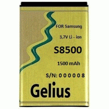 Акумулятор Gelius EB504465VU для Samsung B7300, B7330, B7610, i5700, i5800, i8910, S8500, S8530, B6520, B7320, B7600, B7620, i5801, i6410, i7680, i8320, i8520, i8700