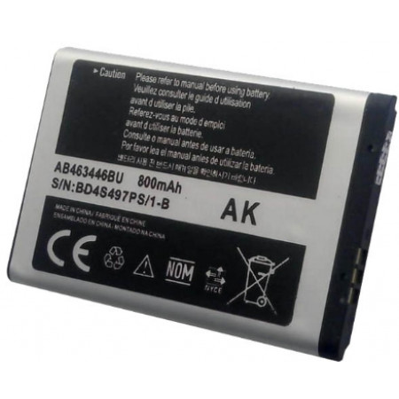 Акумулятор Samsung AB463446BU, AB463446BA, BST3108BC, BST3108BE для X200, E1080, E1200, C3010, E1202, E1210, E1225, OR 