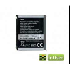 Акумулятор Samsung AB553443CE / AB553443CU для U700, Z650, S5230, S5233, B5210, G800, M8910, S7520, L870, A877, i200, SGH-U700, L760, Z370, Z560, Z620, Z720, Z728, 