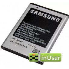 Акумулятор Samsung EB494358VU, EB-L1P3DVU для B7510, B7800, S5660, S5670, S5830, S6010/S6012, S6100/S6102, S6310/S6312, S6500, S6800/S6802, S6810/S6812, S7250, S7500 