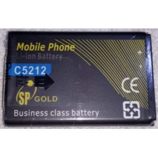 Акумулятор SP Gold AB553446BU, AB553446BC для Samsung C5212, B100, i320, B2100, C3212, C3300, E1182, E2152, E2232, E2652, C5130, E1117, E1130, E1170, E1172, E1232, E1175, E1252, E1282, E1390, E1410, E2120, E2121, E2230, B210, F310, M110, B2710