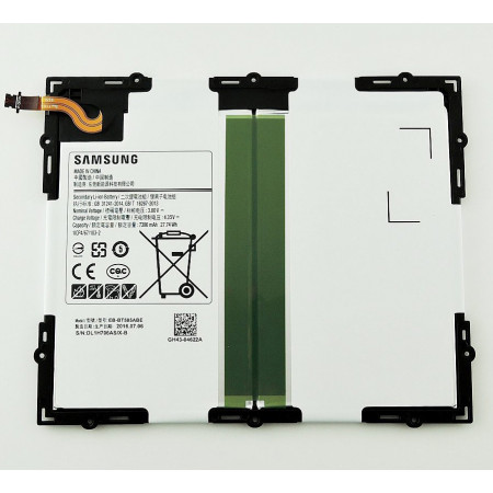 Акумулятор Samsung EB-BT585ABE T580 Galaxy Tab A 10.1 Wi-Fi (2016) / T585, 7300 mAh