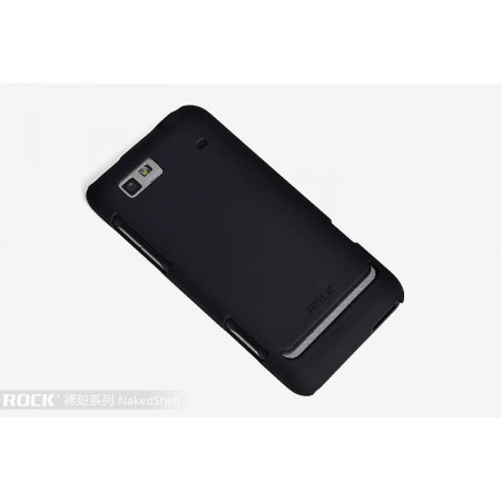 ROCK Naked Shell back cover для Motorola XT928 (black)