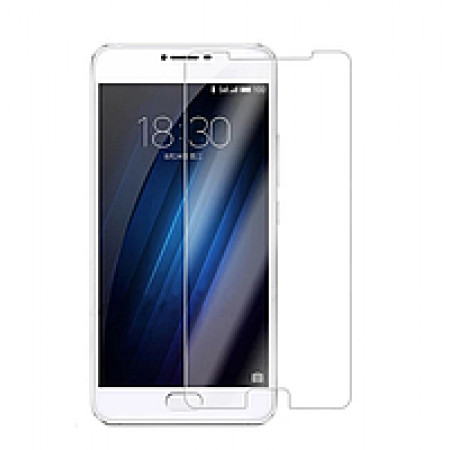 Защитное стекло 2.5D универсальное 5.3 дюймов (с вырезом под кнопку)