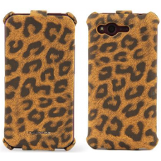 Чехол Nuoku LEO stylish leather case for HTC Rhyme G20 (Brown)