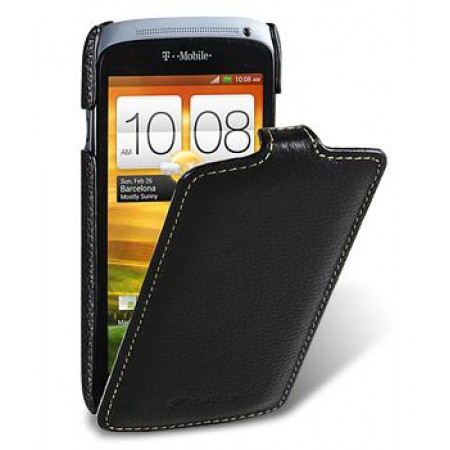 Melkco чехол-флип Jacka leather case for HTC One S Z320e (black) 