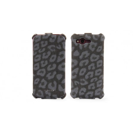 Чехол NUOKU LEO stylish leather case for HTC Rhyme G20 (black)