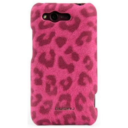 Чехол-накладка Nuoku LEO stylish leather cover for HTC Rhyme G20 (pink)