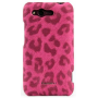Чехол-накладка Nuoku LEO stylish leather cover for HTC Rhyme G20 (pink)