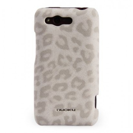 Чехол-накладка Nuoku LEO stylish leather cover for HTC Rhyme G20 (white)