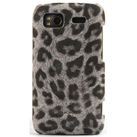 Чехол-накладка NUOKU LEO Stylish Leather Cover for HTC Sensation G14 Z710e/Z715e (grey)