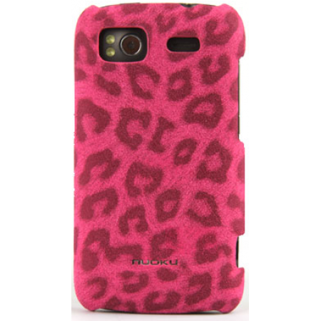 Чехол-накладка NUOKU LEO Stylish Leather Cover for HTC Sensation G14 Z710e/Z715e (red)