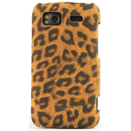 Чехол-накладка NUOKU LEO Stylish Leather Cover for HTC Sensation G14 Z710e/Z715e (brown)