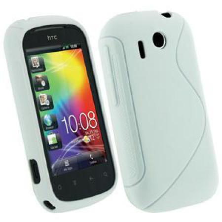 Чехол-накладка TPU cover case for HTC Exploer A310e (white)