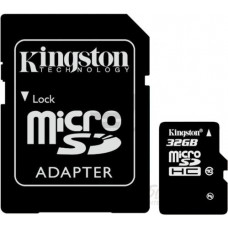 Kingston MicroSDHC 32Gb class 10 + adapter